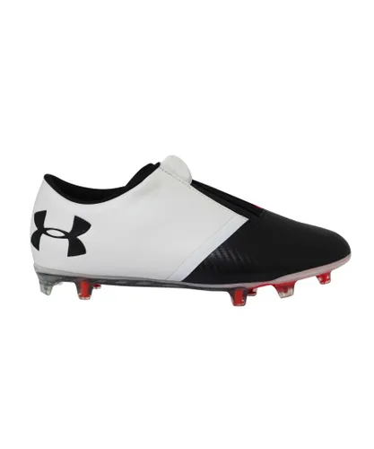 Under Armour UA Spotlight Black Leather FG Football Boots - Mens Leather (archived)