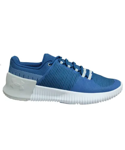 Under Armour Ultimate Speed Lace Up Blue Running Trainers - Mens Textile