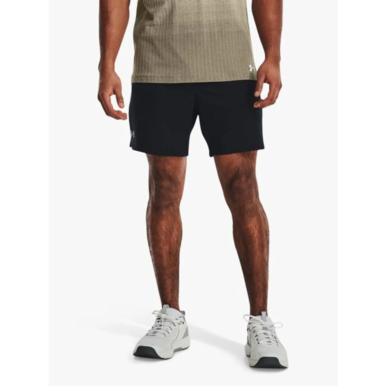 Under Armour Vanish Gym Shorts - Black/Pitch Gray - Male