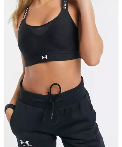 Under Armour Womens Infinity High Support Bra In Black
