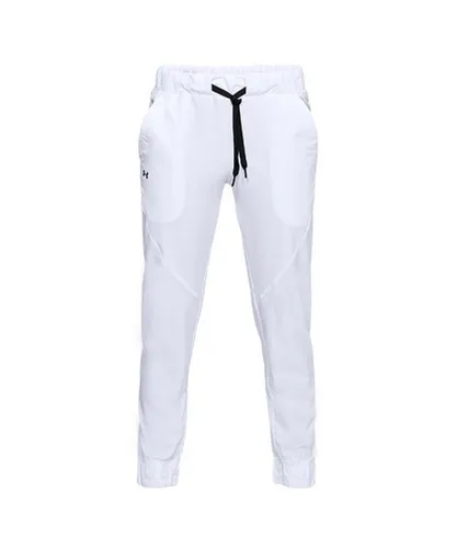 Under Armour Womens Storm Woven Track Pants White 1315116 100 Textile