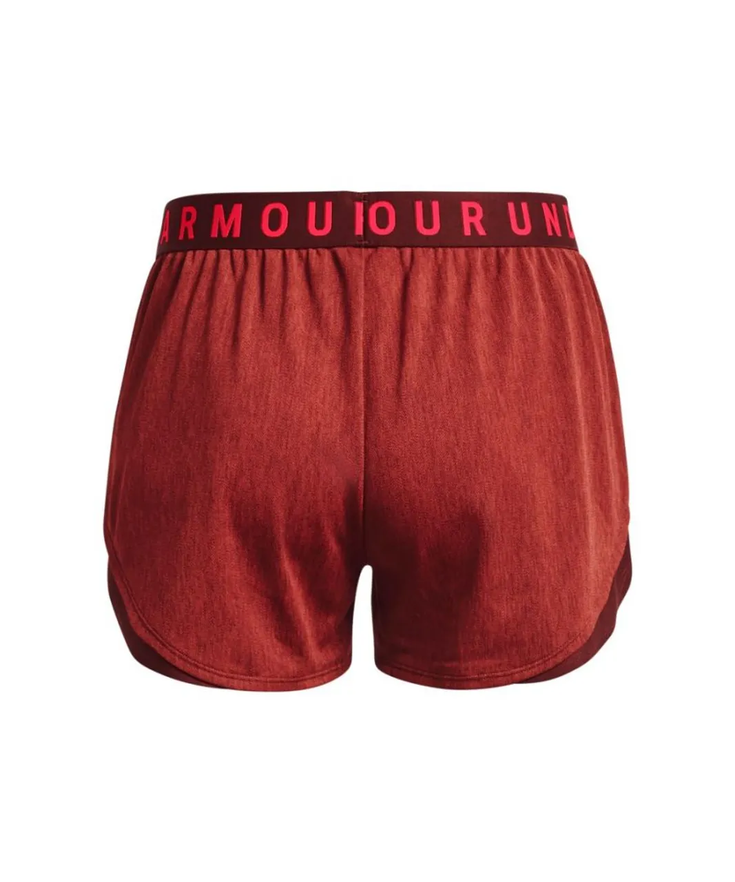 Under Armour Womenss UA Play Up 3.0 Twist Shorts in Red