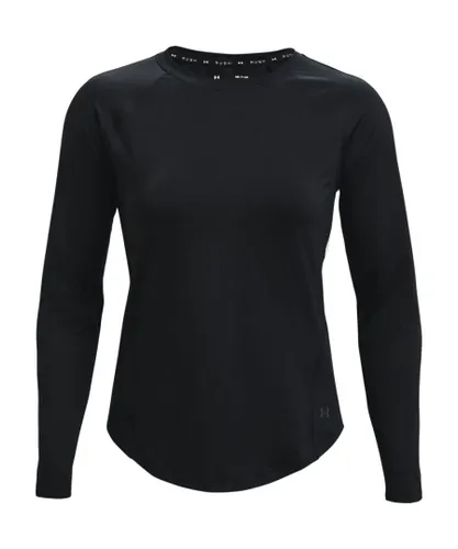 Under Armour Womenss UA Rush Long Sleeve T-Shirt in Black