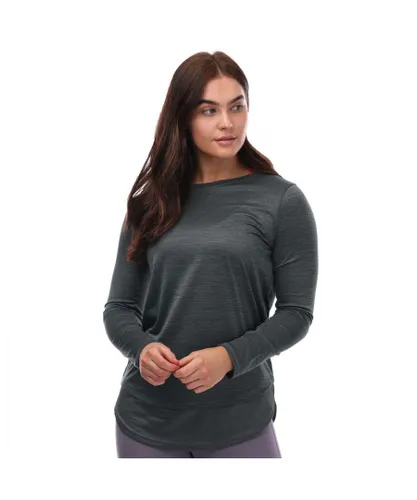Under Armour Womenss UA Tech Vent Long Sleeve Top in Black