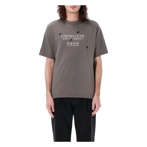 Undercover , T-Shirts ,Gray male, Sizes: