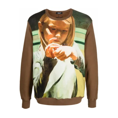 Undercover , Undercover Sweaters Brown ,Brown male, Sizes:
