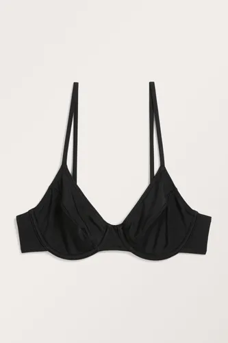 Underwire bikini bra - Black