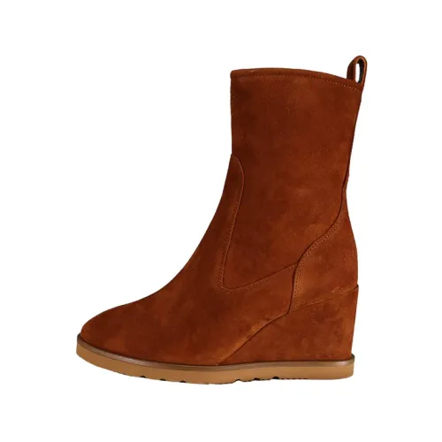 Unisa , Elevate Your Style with Ankle Boots ,Brown female, Sizes: