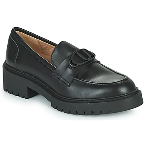 Unisa  GABON  women's Loafers / Casual Shoes in Black