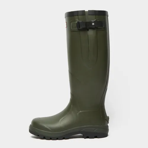 Unisex Balmoral Classic Side Adjustable Wellington Boots, Green