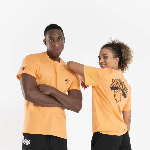 Unisex Basketball T-shirt 900 Ad - Nba Knicks/orange