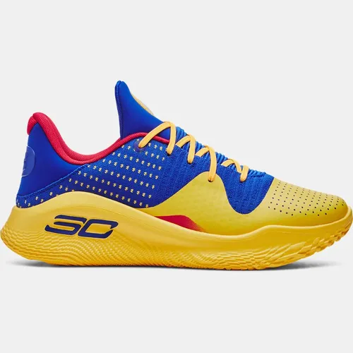Unisex Curry 4 Low FloTro Basketball Shoes Team Royal / Taxi / Team Royal