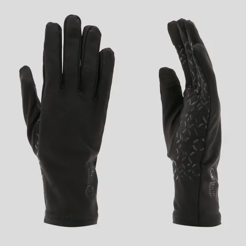 Unisex Gel Grip Stretch Gloves, Black