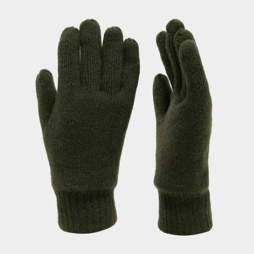 Unisex Thinsulate Knit Gloves, Khaki