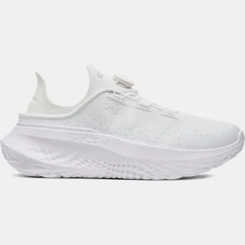 Unisex  Under Armour  SlipSpeed™ Mega Running Shoes White / White / White