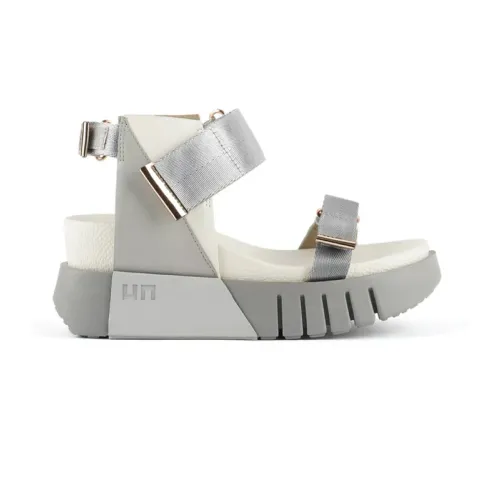 United Nude , Platform Sandals Grey and Beige ,Gray female, Sizes: