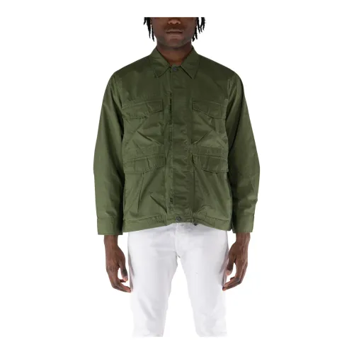 Universal Works , Field Parachute Jacket ,Green male, Sizes: