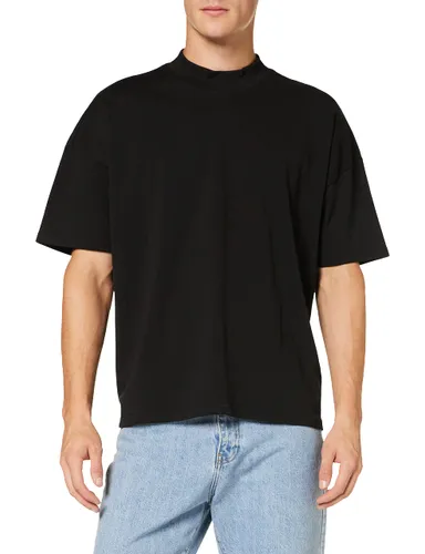 Urban Classics Men's Oversized Mock Neck Tee T Shirt