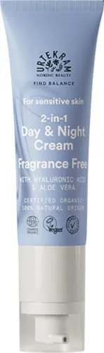 Urtekram Day and Night Face Cream for sensitive skin -