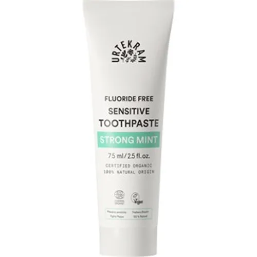 Urtekram Fluoride Free Sensitive Toothpaste Strong Mint Unisex 75 ml