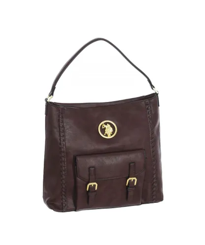 U.S. Polo Assn BIUC75621WVP WoMens hobo bag - Brown - One Size