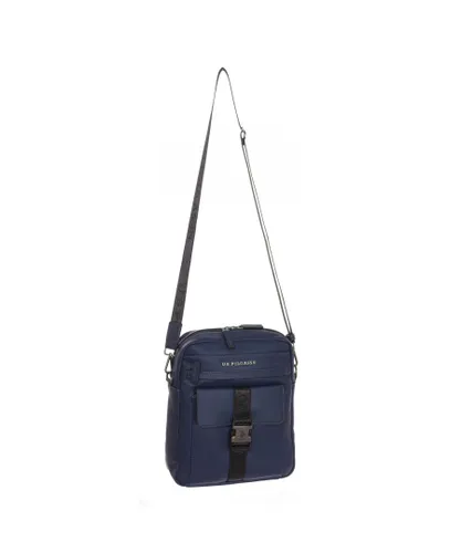 U.S. Polo Assn Mens Large shoulder bag BIUB45671MVP man - Blue - One Size