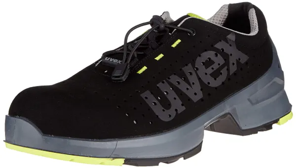 Uvex 1 Work Shoe - Safety Trainer S1 SRC ESD - Lime/Black