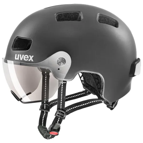 uvex Rush Visor - Lightweight City Bike Helmet for Men &