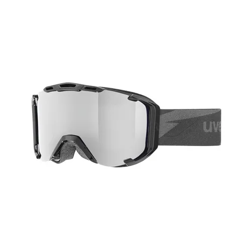 Uvex Snowstrike Litemirror Catagory 3 Goggle  Black 