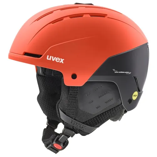 Uvex - Stance MIPS - Ski helmet size 51-55 cm, red