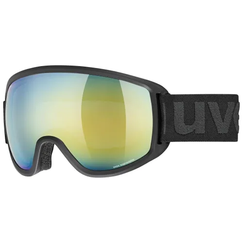 Uvex Topic FM Spheric Goggles - Mirror Orange S2 Lens: Black Colour: B