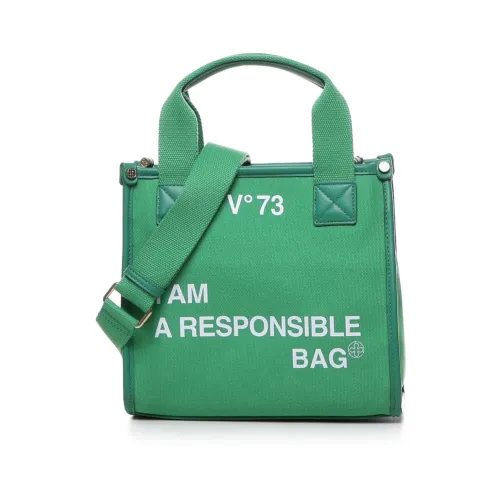 V73 , V° 73 Bags.. Green ,Green female, Sizes: ONE SIZE