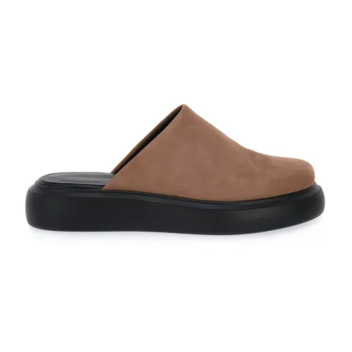 Vagabond Shoemakers , Blenda Warm Sand Leather Mules ,Brown female, Sizes: