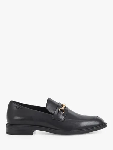 Vagabond Shoemakers Frances 2.0 Leather Snaffle Loafers, Black - Black - Female