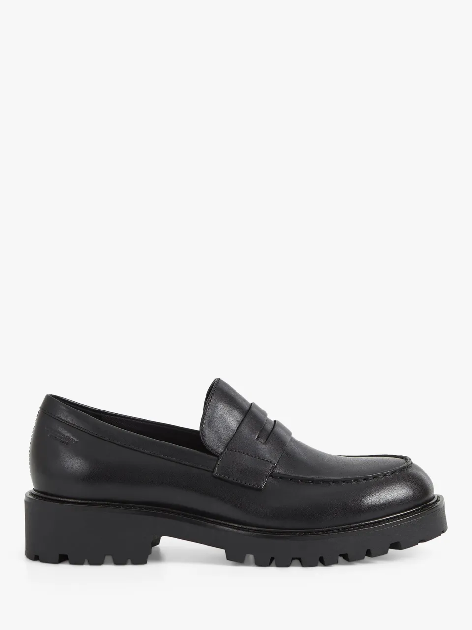 Vagabond Shoemakers Kenova Leather Chunky Loafers, Black - Black - Female