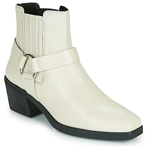 Vagabond Shoemakers  SIMONE  women's Low Ankle Boots in White