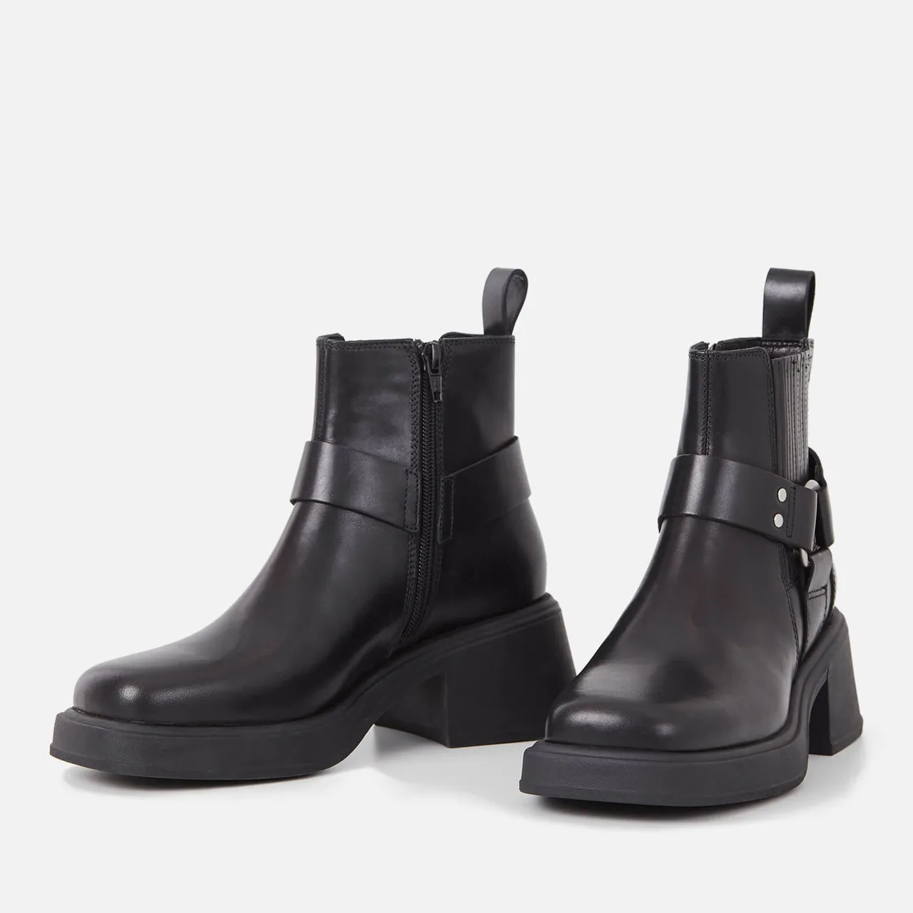 Vagabond Women's Dorah Leather Heeled Chelsea Boots - UK