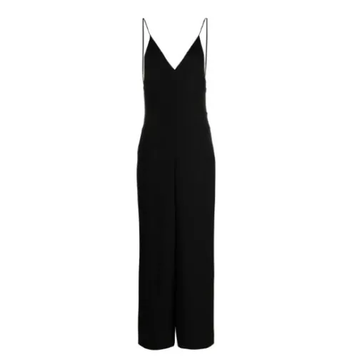Valentino , Black V-Neck Backless Dress ,Black female, Sizes: