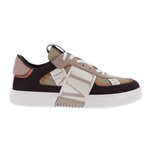 Valentino , Brown Low Top Sneakers ,Multicolor male, Sizes: