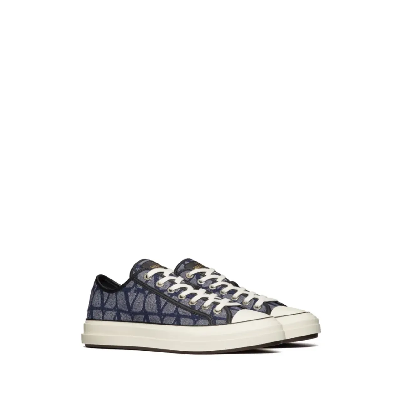 Valentino Garavani , Blue Low-Top Totaloop Sneakers ,Blue male, Sizes: