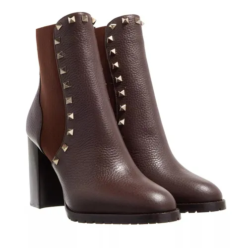 Valentino Garavani Boots & Ankle Boots - Rockstud Ankle Boot - brown - Boots & Ankle Boots for ladies