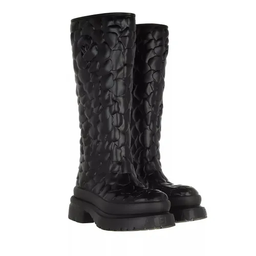 Valentino Garavani Boots & Ankle Boots - Rose Rainboot - black - Boots & Ankle Boots for ladies
