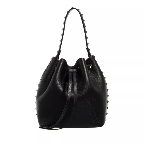 Valentino Garavani Bucket Bags - Bucket Bag Rockstud - black - Bucket Bags for ladies