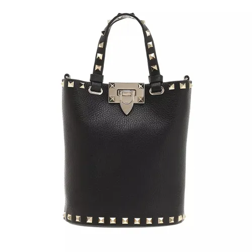 Valentino Garavani Bucket Bags - Rockstud Pouch - black - Bucket Bags for ladies