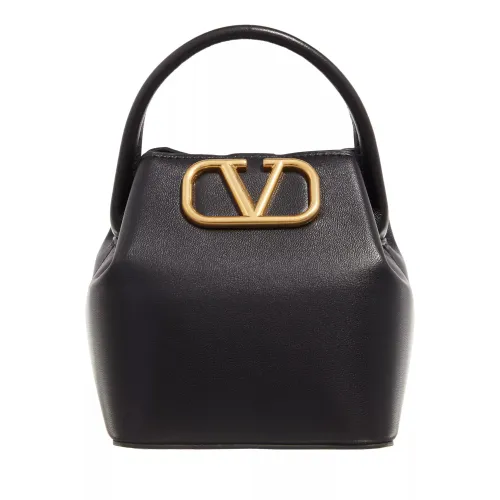 Valentino Garavani Bucket Bags - VLogo Bucket Bag - black - Bucket Bags for ladies