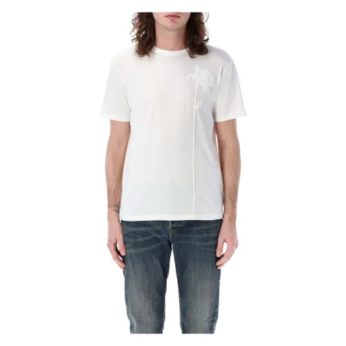 Valentino Garavani , Classic T-Shirt ,White male, Sizes: