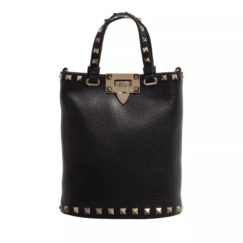 Valentino Garavani Crossbody Bags - Mono Rockstud Pouch Bag - black - Crossbody Bags for ladies