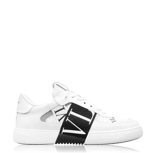 VALENTINO GARAVANI Low-Top Calfskin Vltn Sneaker - White
