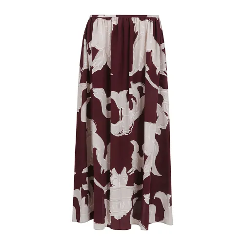 Valentino Garavani , Metamorphos Gryphon Allover Pattern Skirt ,Multicolor female, Sizes: