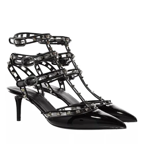 Valentino Garavani Pumps & High Heels - Rockstud Ankle Strap Pumps - black - Pumps & High Heels for ladies